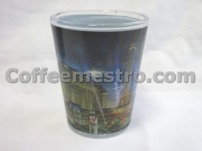 Macao Venetian and Parisian 2 Souvenir Shot Glasses