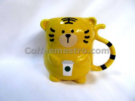 Starbucks White Gold Tiger Stripes Elma cup with Sleeve – Ann Ann