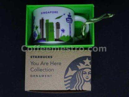 Starbucks 2oz You Are Here Singapore Mug / Ornament (Purple Version)