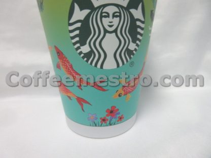 Starbucks China Koi Fish Graphic Stainless Steel Tumbler