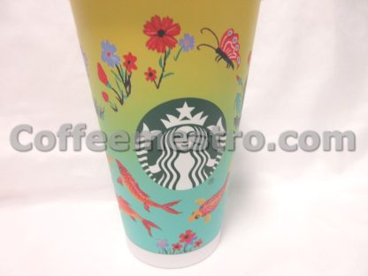 Starbucks China Koi Fish Graphic Stainless Steel Tumbler