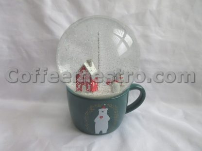 Starbucks Christmas Globe Green Version