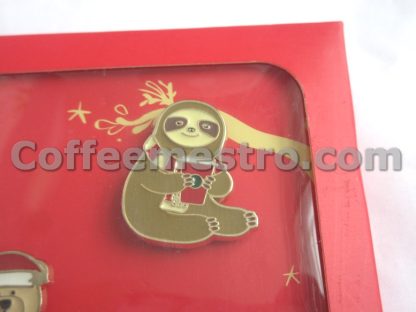 Starbucks Pins Christmas Set of 3 with Box