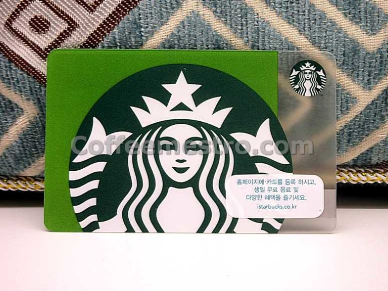 Starbucks South Korea Starbucks Logo Card For Collector - Coffeemestro.com