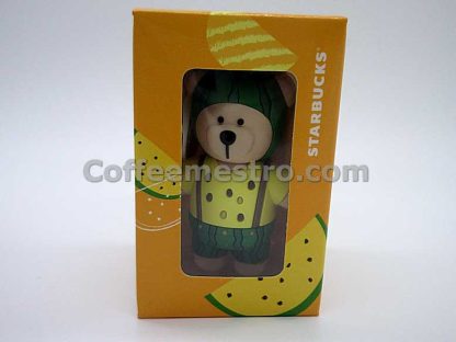Starbucks Taiwan Teddy Bear Ornament (Watermelon Edition)